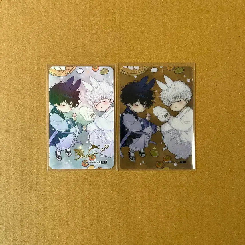 [BUNJANG] Winter Passed Cherry Blossoms Webtoon Shop Photocard Set (2 Types) / 웹툰샵 겨울지나벚꽃 포토카드 2종
