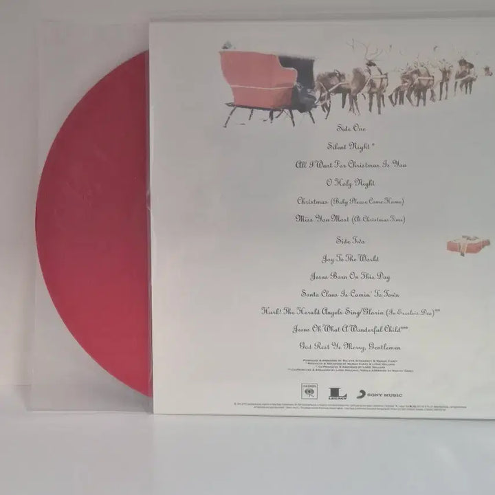 [BUNJANG] Mariah Carey Merry Christmas Red Vinyl LP / 머라이어 캐리 Merry Christmas LP 레드