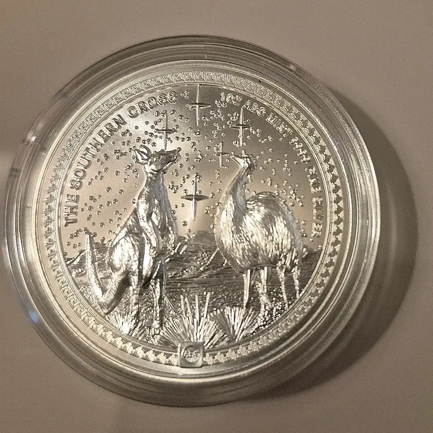 [BUNJANG] Australia High Relief Southern Cross Silver Coin 1 oz 99.9 Purity / 호주 하이릴리프 남십자성 은화 1온스  순도99.9