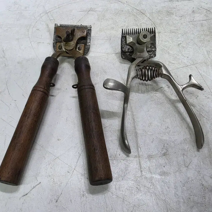 [BUNJANG] Vintage Manual Hair Clippers (Set of 2) / 바리깡 이발기