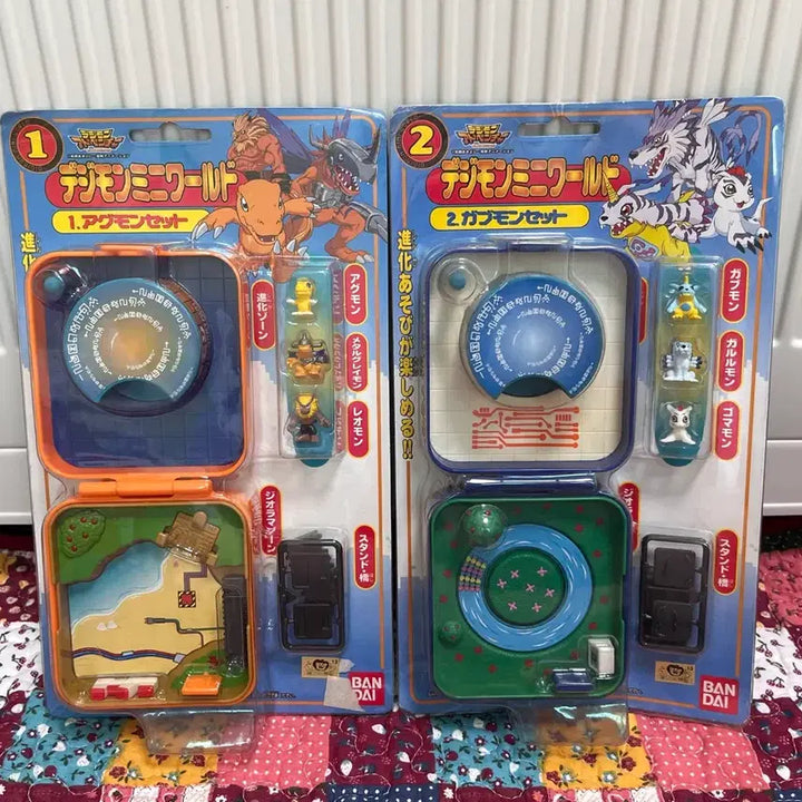 [BUNJANG] Digimon Mini World Figures Set 1 &amp; 2 Bundle / 고전 디지몬 미니월드 피규어 1,2 일괄