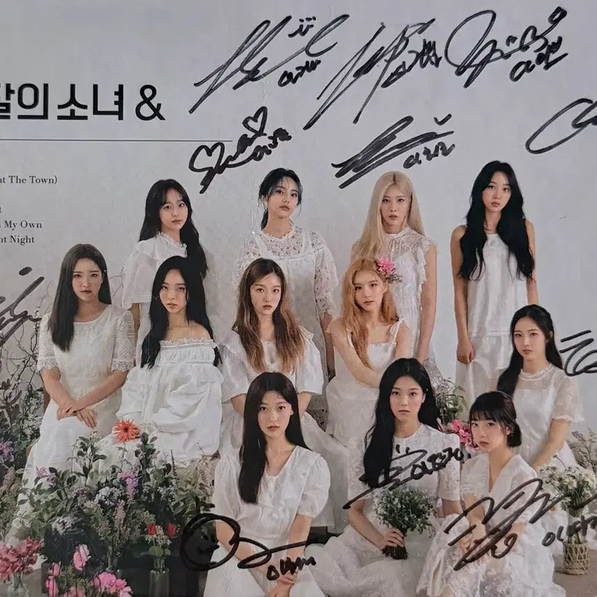 [BUNJANG] LOONA PTT Signed Album + Handwritten Message / 이달의소녀 싸인앨범 +친필메세지