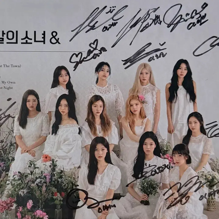 [BUNJANG] LOONA PTT Signed Album + Handwritten Message / 이달의소녀 싸인앨범 +친필메세지