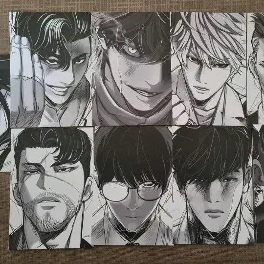 [BUNJANG] Lookism Postcard Set (9 Types) / 외모지상주의 엽서 9종 외지주