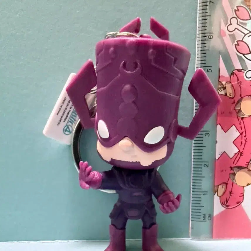 [BUNJANG] Fantastic Four Galactus Figure Keychain / 판타스틱4 갤럭투스 피규어 키링