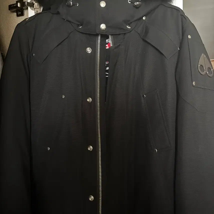 [BUNJANG] Moose Knuckles Black Fur Padded Parka / 무스너클 패딩 새상품급