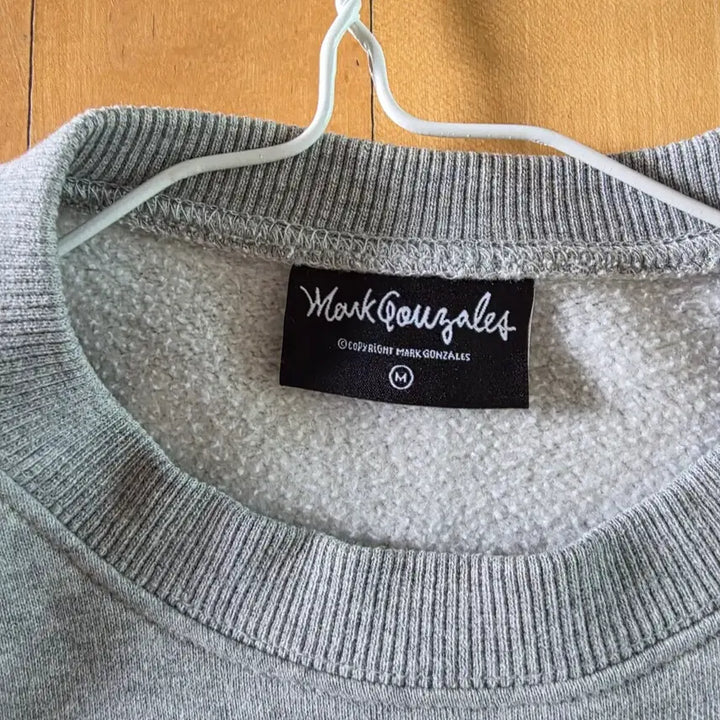 [BUNJANG] Mark Gonzales Sweatshirt Grey M / [택포]마크곤잘레스 맨투맨 그레이 M