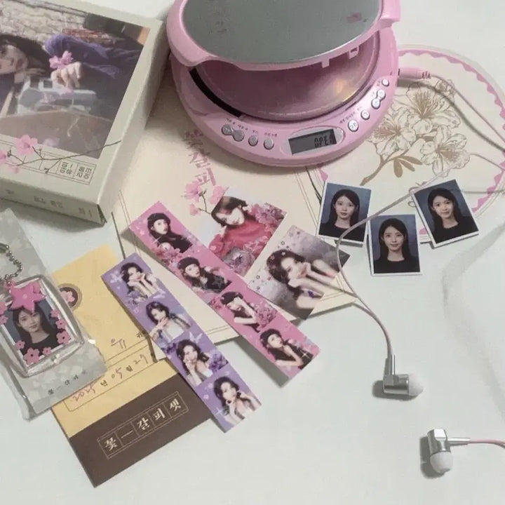 [BUNJANG] IU "Flower Bookmark" CDP Pink Set / 아이유 꽃갈피 cdp 풀셋