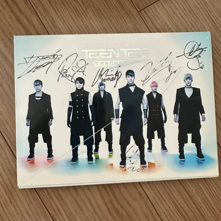 [BUNJANG] TEEN TOP TRANSFORMR Signed Album / 틴탑 TEEN TOP TRANSFORMR CD 앨범 싸인
