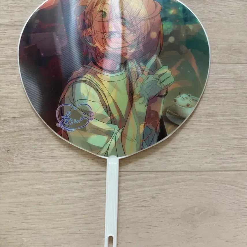 [BUNJANG] Ensemble Stars! Aira Feather Touch Uchiwa Fan / 앙스타 아이라 페더터치 부채 우치와