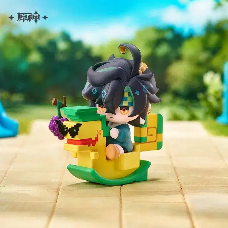 [BUNJANG] Genshin Impact Dokomongin Q Version Kinitch Figure (Sealed) / 원신 동몽기진 Q버전 피규어 키니치 (미개봉)