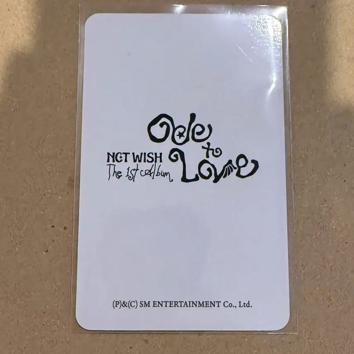 [BUNJANG] NCT WISH Riku First Press Limited Edition TT Photocard / 엔시티위시 리쿠 초회한정반 티티 포카 양도