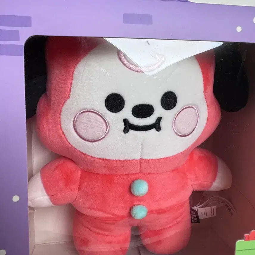 [BUNJANG] BT21 Chimmy Happy Holiday Version Plush Doll / 라인프렌즈 BT21 치미 해피할리데이 버젼