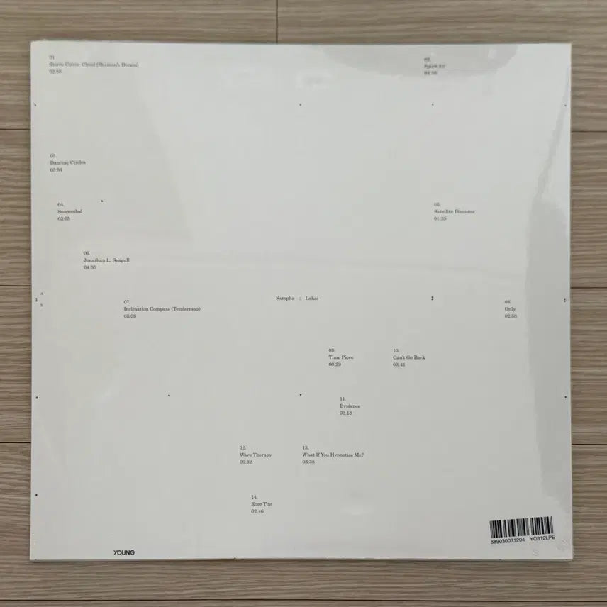 [BUNJANG] Sampha LAHAI LP White Limited Edition / Sampha (삼파) - LAHAI  LP [화이트 한정반]