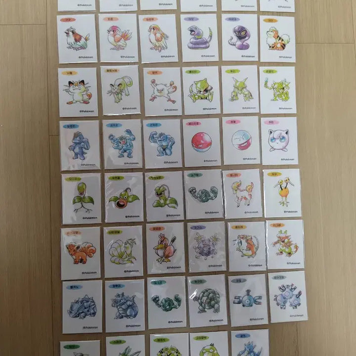 [BUNJANG] Pokemon Artwork Sticker Trading / 포켓몬 아트워크 띠부씰 교환 하실분