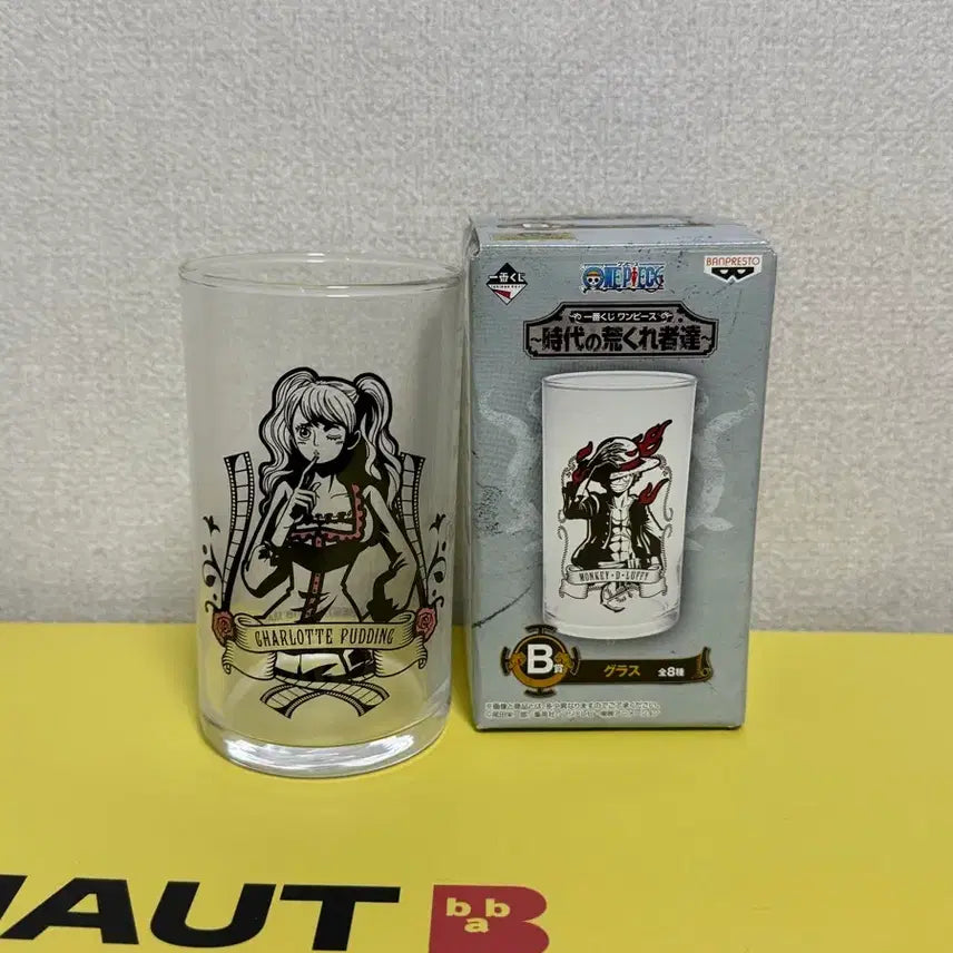 [BUNJANG] Banpresto One Piece Charlotte Pudding B Prize Glass / 반프레스토 원피스 B상 유리컵 샬롯 푸딩