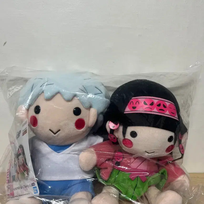 [BUNJANG] Hunter x Hunter Zoldyck Family Ichiban Kuji A Prize Killua Alluka Plush / 미개봉] 헌터x헌터 조르딕가 제일복권 쿠지 A상 키르아 아르카 인형