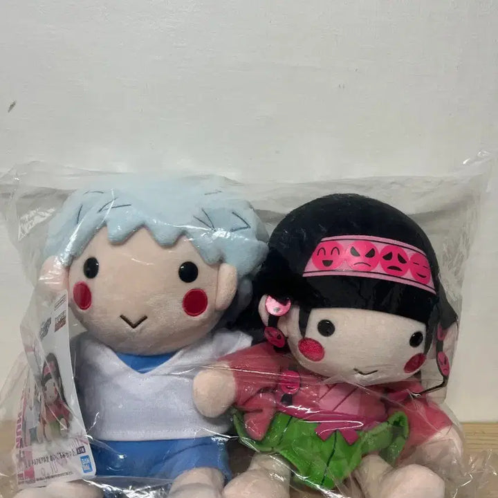 [BUNJANG] Hunter x Hunter Zoldyck Family Ichiban Kuji A Prize Killua Alluka Plush / 미개봉] 헌터x헌터 조르딕가 제일복권 쿠지 A상 키르아 아르카 인형