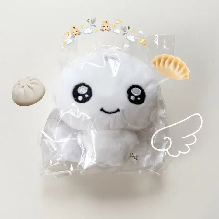 [BUNJANG] ILLIT Woonhee Mandu Angel Doll with Wings / 날개 포함) 아일릿 원희 이원디 인형 양도 만두천사 굿즈 이원희