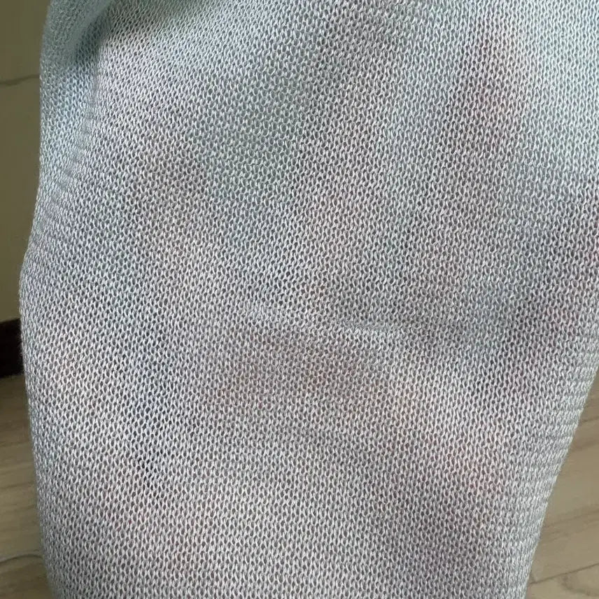 [BUNJANG] Foeto Heart Cardigan - Icy Blue / Foeto 포에토 하트 가디건 아이시 블루