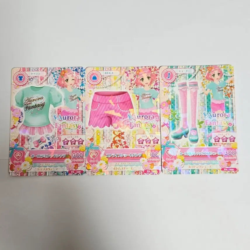 [BUNJANG] Aikatsu Cherry Sakura Aurora Promo Japanese Set Trading Card / 아이카츠 체리 사쿠라 프로모 일판 일괄 아이엠스타 카드 오로라