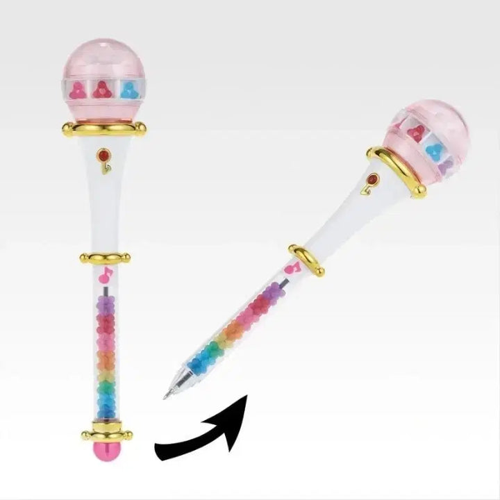 [BUNJANG] Ojamajo Doremi Kurur Horn Pen &amp; Keychain &amp; Memo Pad Set (Sealed) / [꼬마마법사 레미] B상 쿠루루호른 볼펜 + 하위상 (미개봉)