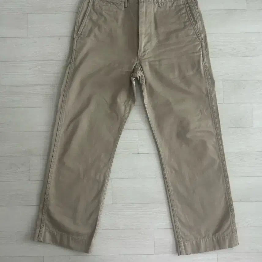 [BUNJANG] Buzz Rickson Original Chino Pants Khaki 33 / 버즈릭슨 오리지널 치노 카키 33