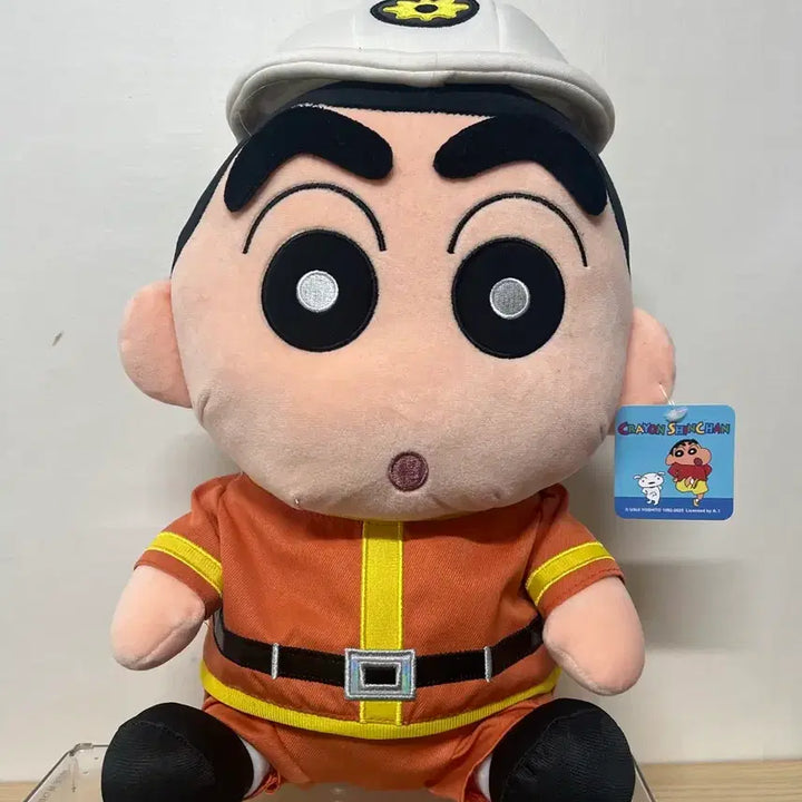 [BUNJANG] Shinchan Firefighter Plush Doll (Approx. 35-40cm) / 짱구 소방관 인형 봉제인형 약 35~40센치 짱구인형