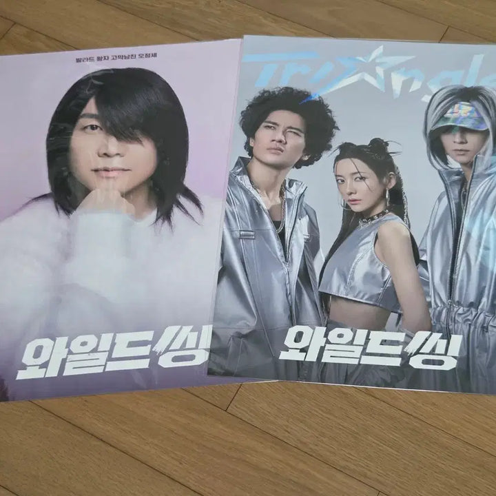 [BUNJANG] CineQ Wild Thing Poster Set (2 Types) / 씨네큐 와일드씽 포스터 2종 묶음