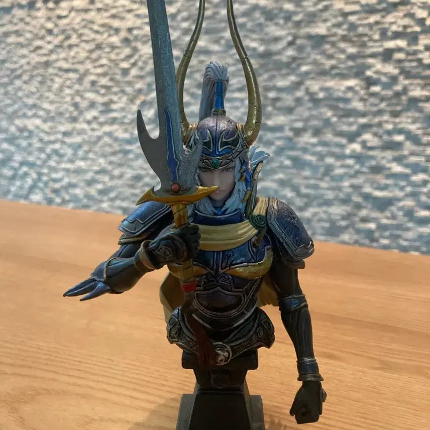 [BUNJANG] Dissidia Final Fantasy NT Warrior of Light Bust Statue (Collector&