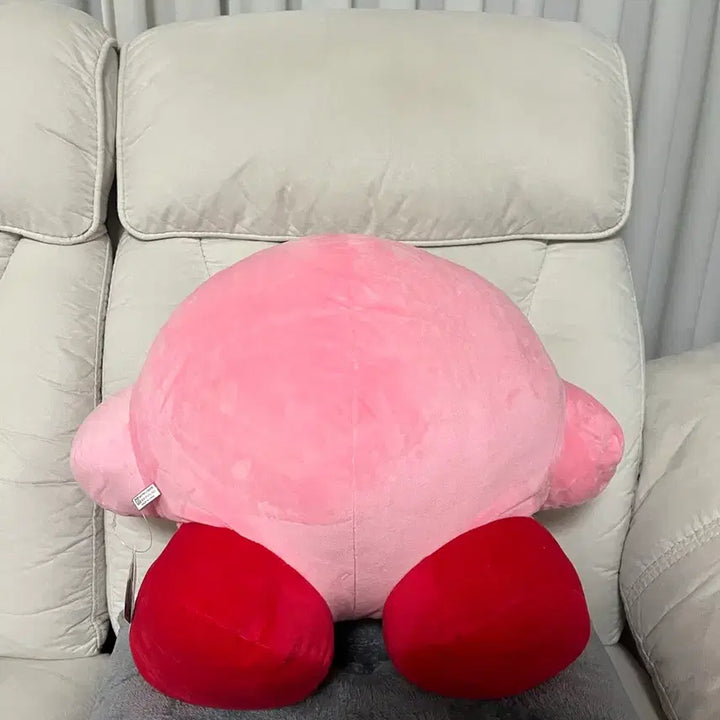 [BUNJANG] Kirby Large Standing Plush Toy 33cm / 별의 커비 인형 커비 대형인형 커비스탠딩 33cm 커비인형