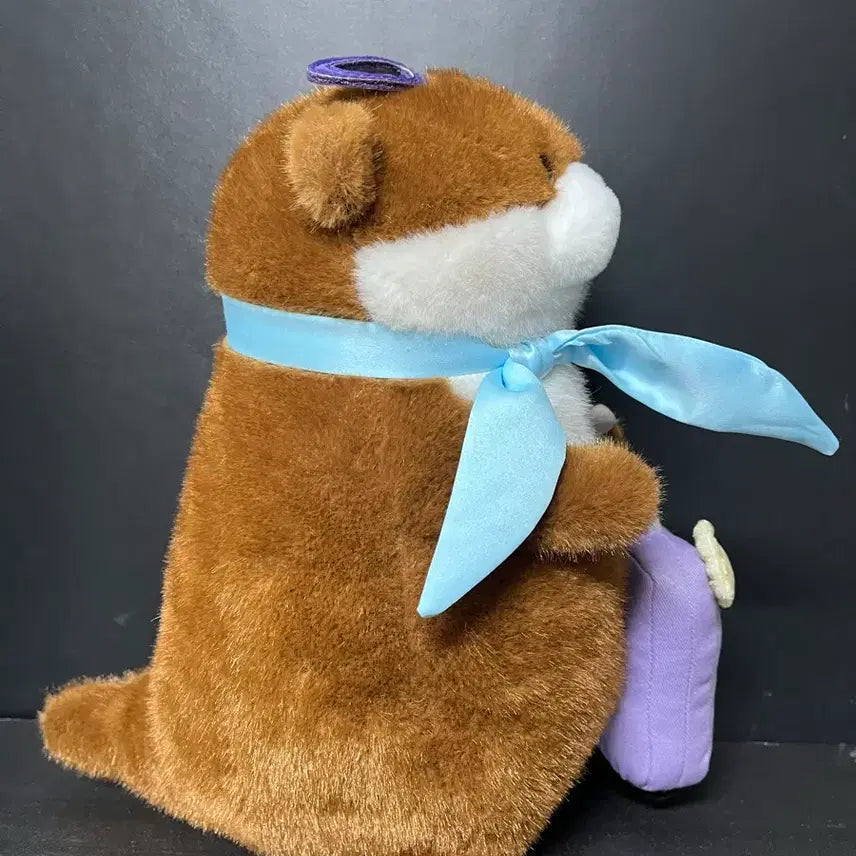 [BUNJANG] Usousochan Dark Brown 27cm Doll / 가족여행 우소우소짱 다크브라운 27cm 우소우소인형