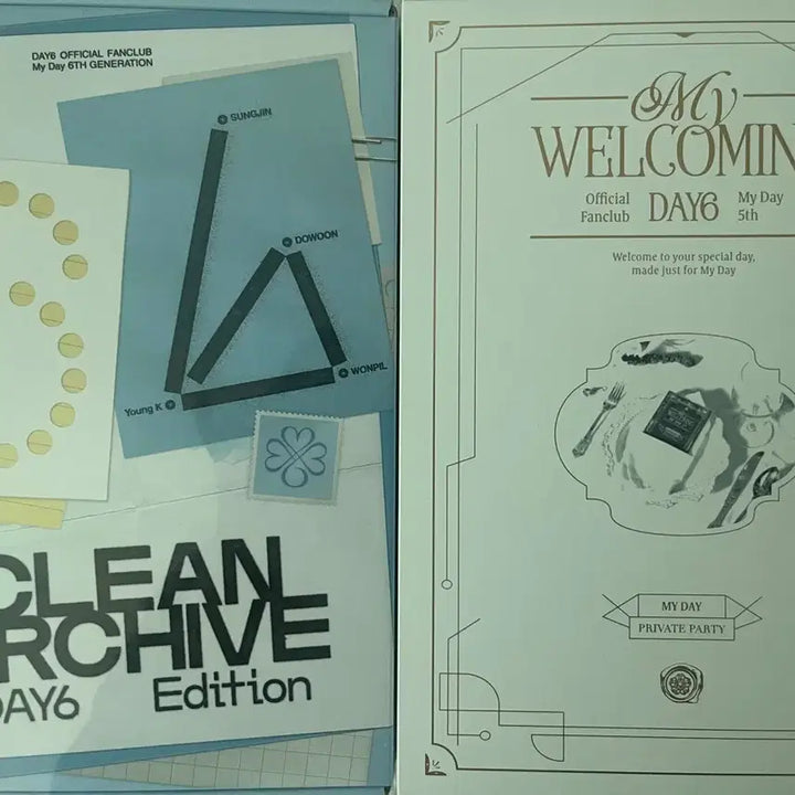 [BUNJANG] Day6 Fanclub Kit 5th 6th Generation / 데이식스 팬클럽키트 5기6기