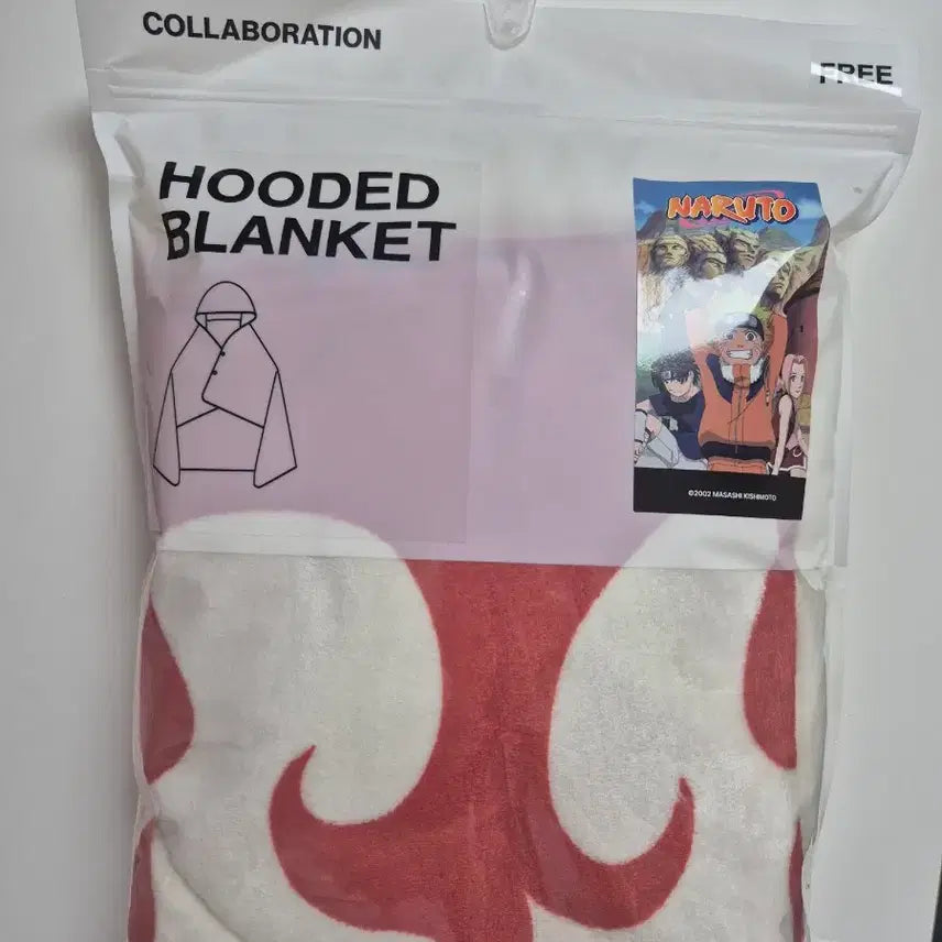 [SOLD OUT] 스파오 나루토 담요 호카게 담요