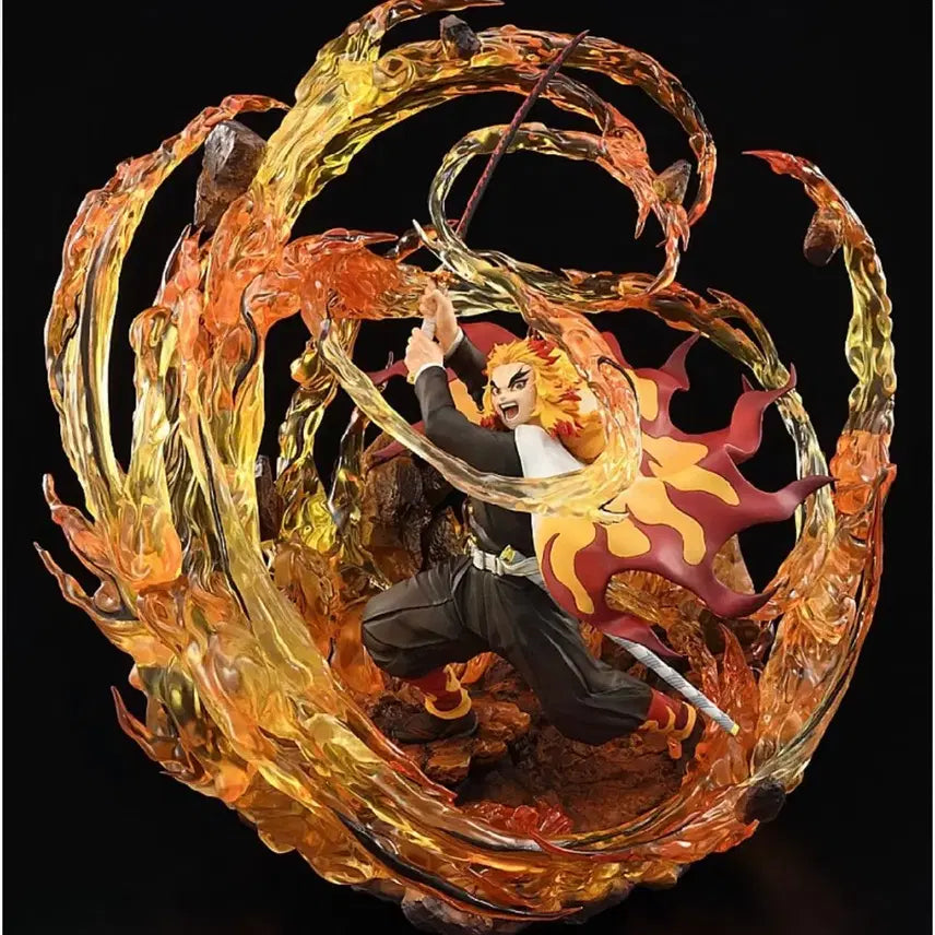 [BUNJANG] Aniplex+ Kimetsu no Yaiba (Demon Slayer) Kyojuro Rengoku DX Ver. Figure / 미개봉 귀멸의 칼날 벨파인 DX ver. 렌고쿠 쿄주로 피규어