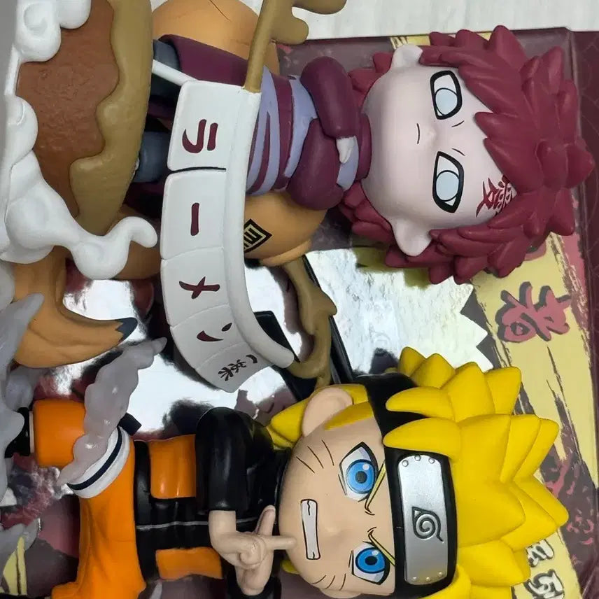[BUNJANG] Naruto Gaara Bundle Set Mini Figures / 나루토 가아라 미니 피규어 일괄