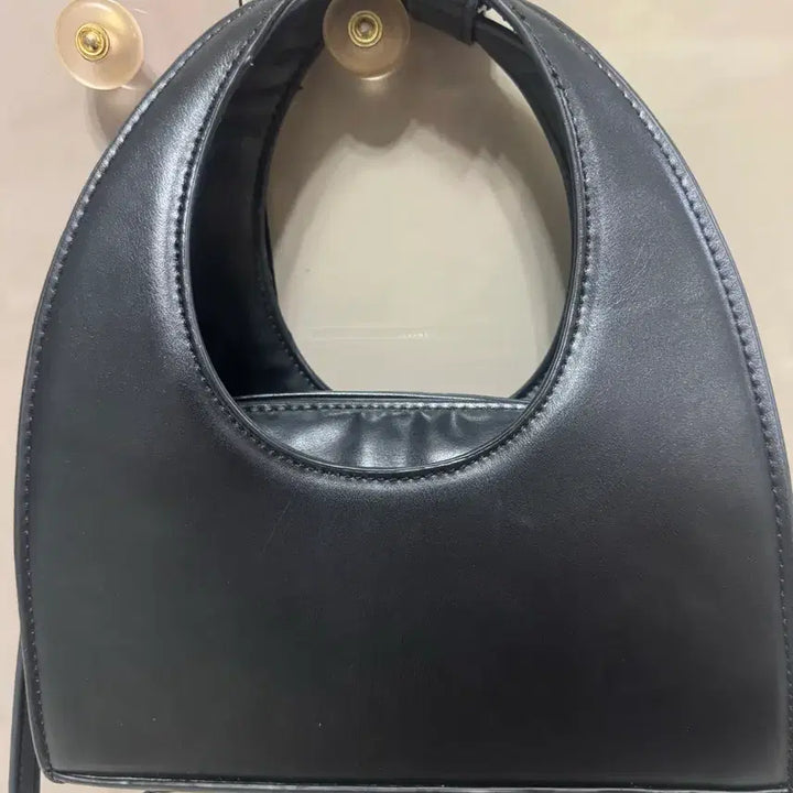 [BUNJANG] Zara Leather Mini Tote Bag Black / 자라 레더 미니 토트백 블랙