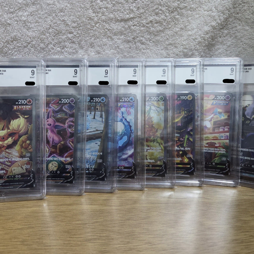 [BUNJANG] Pokemon Eeveelutions V Special SR BRG 9 Bundle Set / [택포] 포켓몬 이브이 히어로즈 V 특일 BRG 9 &
