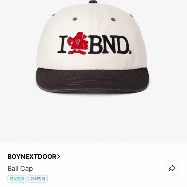 [BUNJANG] BOYNEXTDOOR Home Ball Cap / 보이넥스트도어 홈 볼캡