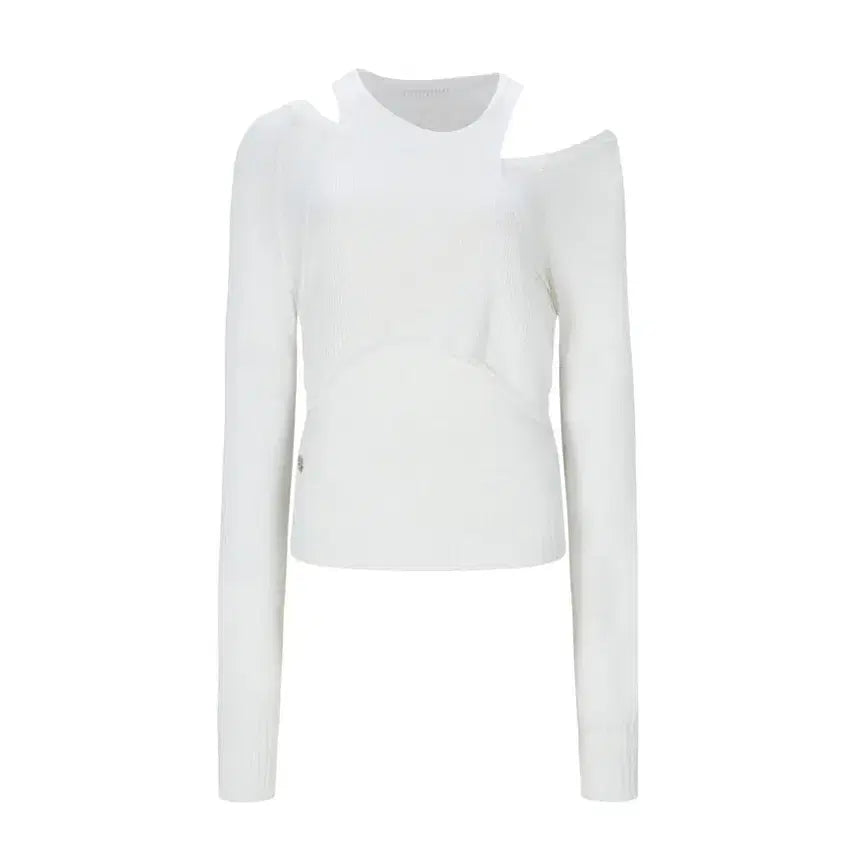 [BUNJANG] Bohemian Seoul Layered Knit Ivory / 보헤미안서울 탱크 레이어드 니트 아이보리 보헴서