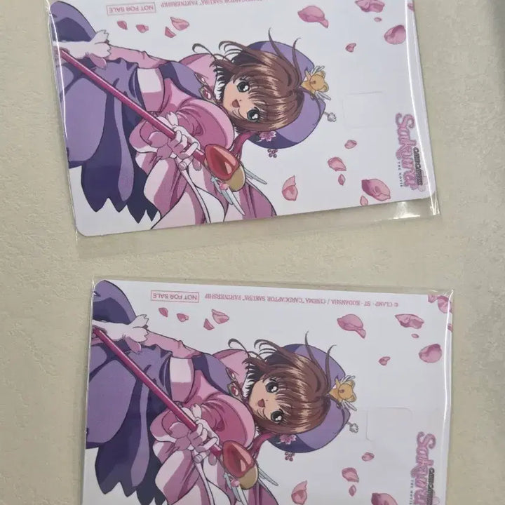 [BUNJANG] Cardcaptor Sakura Megabox Theatrical Release Special Edition Card Cover Sticker / 카드캡터체리 메가박스 극장판 특전 카드 커버 스티커