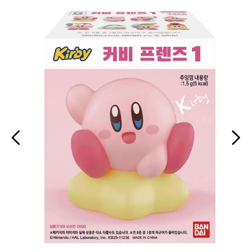 [BUNJANG] Kirby Friends Series 1 Figures (Set of 2) / 커비 프렌즈 1탄 피규어 2종