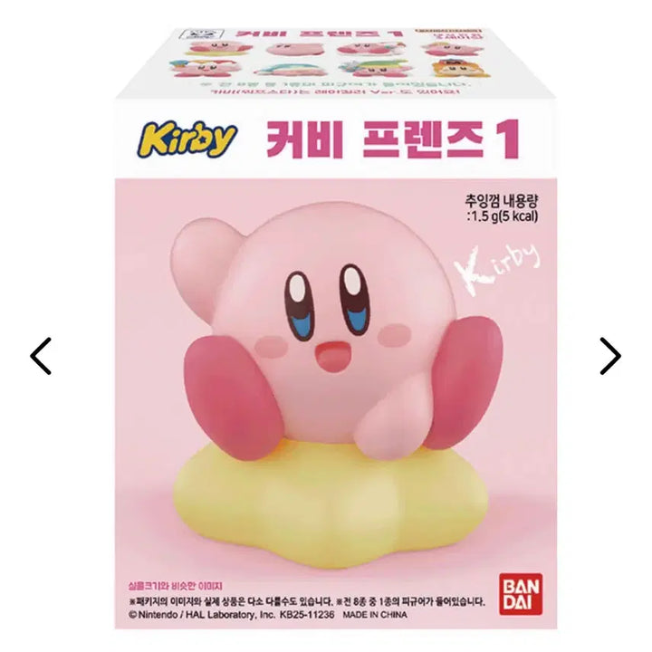 [BUNJANG] Kirby Friends Series 1 Figures (Set of 2) / 커비 프렌즈 1탄 피규어 2종