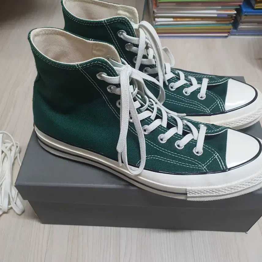 [BUNJANG] Converse Chuck 70 High Midnight Clover Size 290 / 컨버스 척70 하이 미드나잇 클로버 290