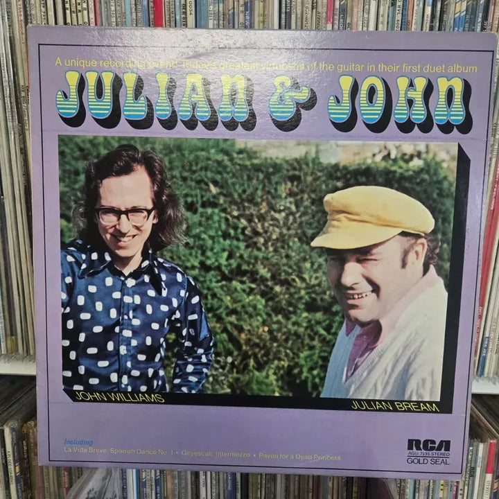 [BUNJANG] Julian &amp; John Duet Album LP Vinyl / 줄리안 &amp; 존 듀엣 앨범 LP판 민트급