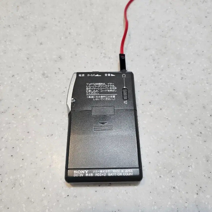 [BUNJANG] Sony SRF-T610V Portable Radio Silver / 소니 휴대용 라디오 SRF-T610V 실버