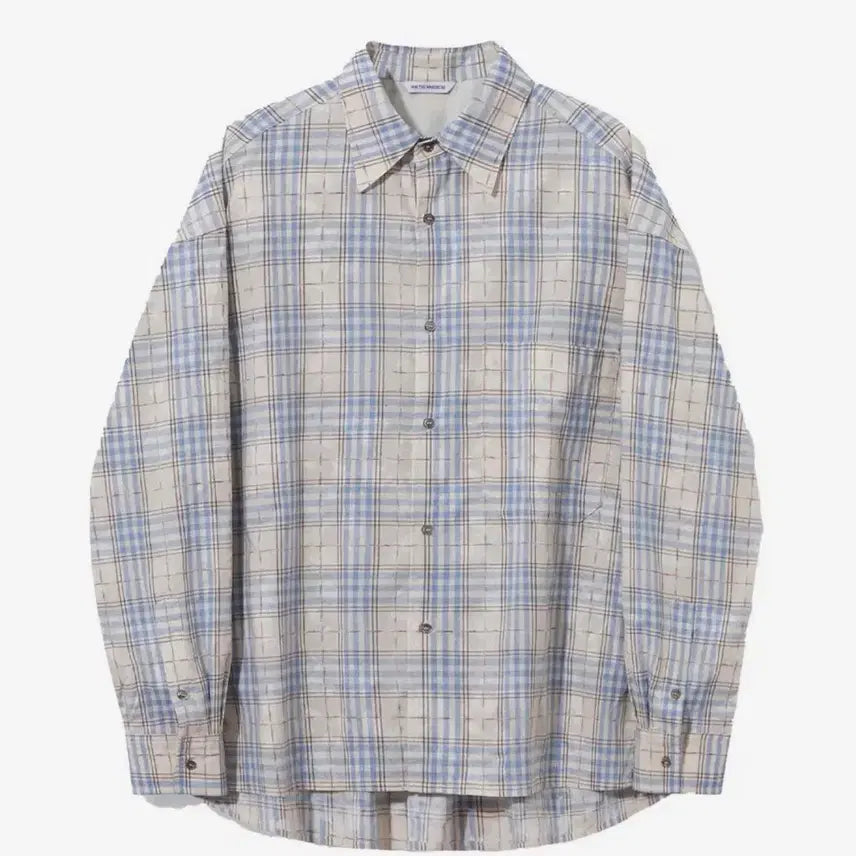 [BUNJANG] Memethewardrobe Vintage Washed Check Shirt / [2] 밈더워드로브 빈티지 워시드 체크 셔츠