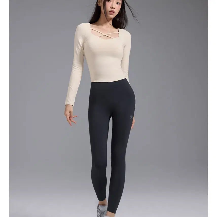 [BUNJANG] Xexymix V-up 3D Leggings 2-Pack Bundle Set (S) / 젝시믹스 V업 3D 레깅스 2팩 일괄(S)
