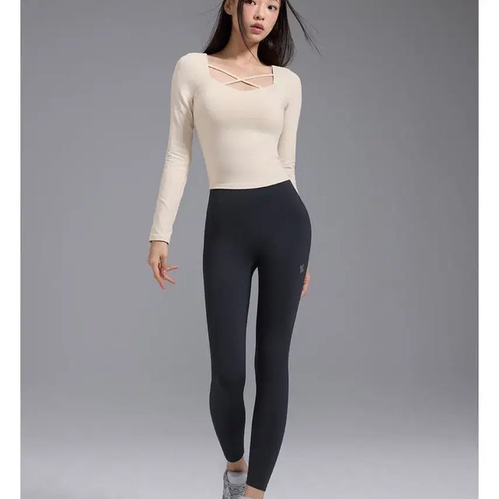 [BUNJANG] Xexymix V-up 3D Leggings 2-Pack Bundle Set (S) / 젝시믹스 V업 3D 레깅스 2팩 일괄(S)