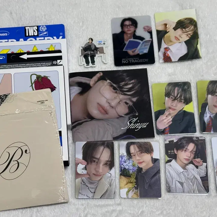 [BUNJANG] TWS Shinyu Bundle Set Photocard / 투어스 신유 일괄세트 포카 +만두키링